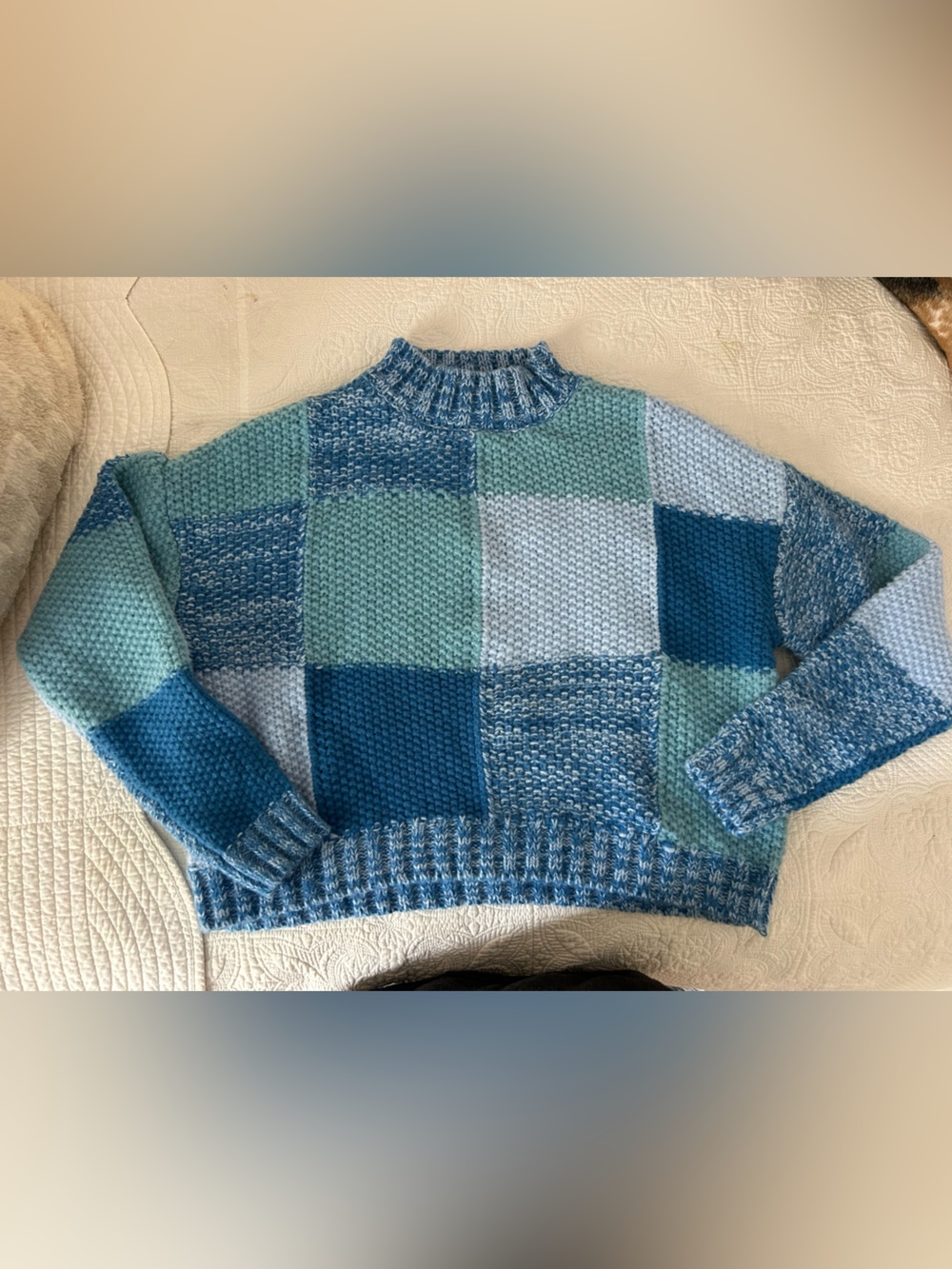NWOT Cotton On patchwork sweater